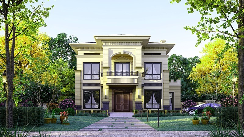 昭化中式合院住宅，开放庭院与邻里乡亲更亲近